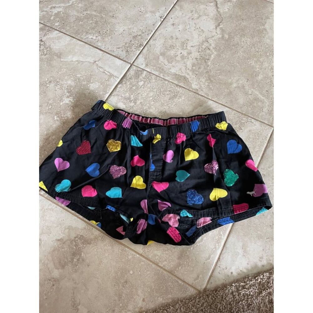 Vs Pink pajama shorts
